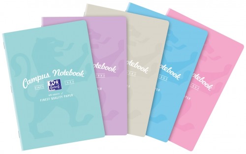 Zeszyt A4/60k kratka Campus pastel Oxford A 5 HAMELIN 400160108