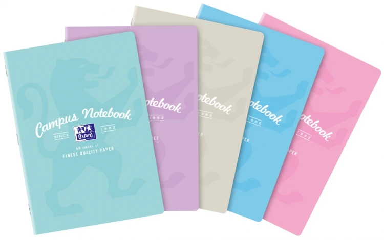 Zeszyt A4/60k kratka Campus pastel Oxford A 5 HAMELIN 400160108