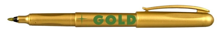 Marker permanentny okrągły złoty A 10 CENTROPEN 2670