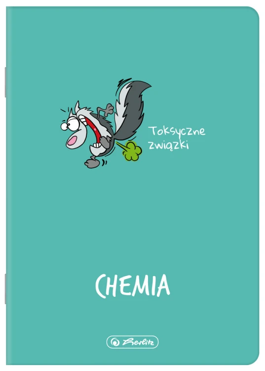 Zeszyt A5/60k kratka Chemia oprawa PP A 5 400198102
