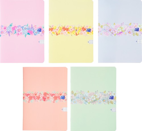 Zeszyt A4/60k kratka Flowers Oxford A 5 HAMELIN 400181451