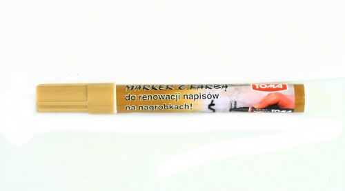 Marker do renowacji nagrobkow zlo