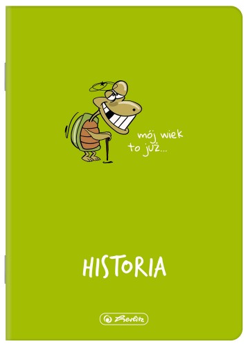 Zeszyt A5/60k kratka Historia oprawa PP A 5 HERLITZ 400197978
