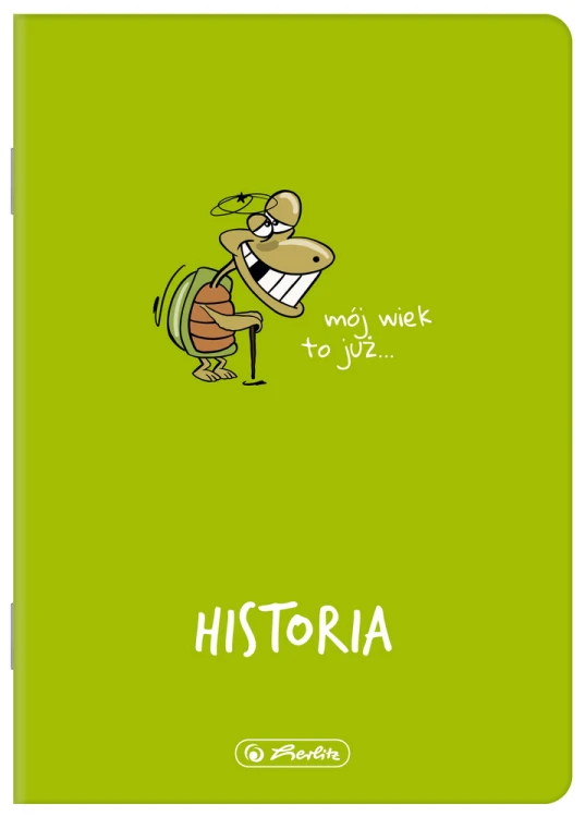 Zeszyt A5/60k kratka Historia oprawa PP A 5 HERLITZ 400197978