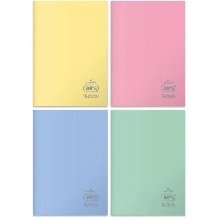 Zeszyt A5/60k linia oprawa PP pastel A 5 HERLITZ 400198107