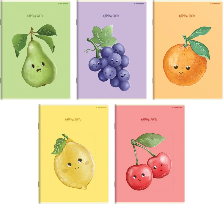 Zeszyt A5/32k linia Fruits A 10 HAMELIN 400183798