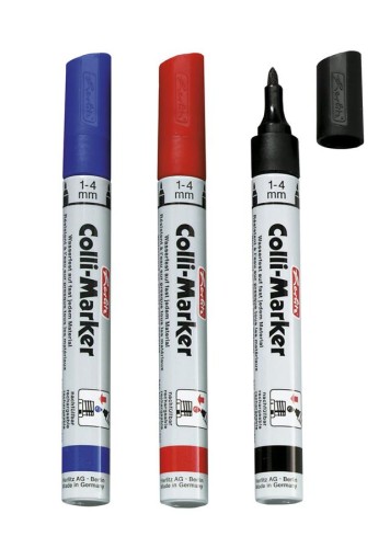Marker permanentny Coli-Marker czerwony A 10 HERLITZ 9566738