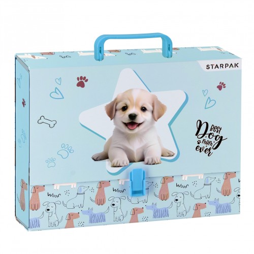 Teczka z rączką A4/50mm Cuties Doggy  STARPAK 559322