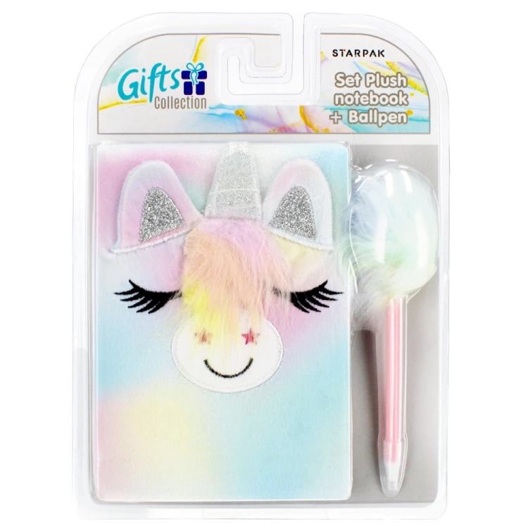 Notes pluszowy  długopis Unicorn STARPAK 481259