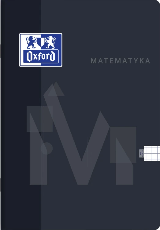 Zeszyt A5/60k kratka Matematyka Oxford A 5 HAMELIN 400175614