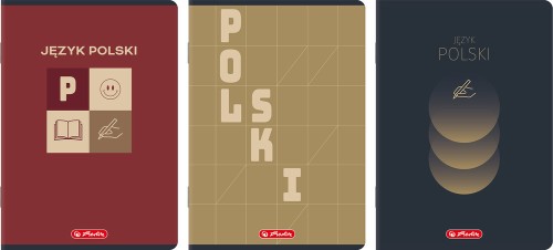 Zeszyt A4/60k linia J. Polski mix3 wzory A 5 HERLITZ 400206365