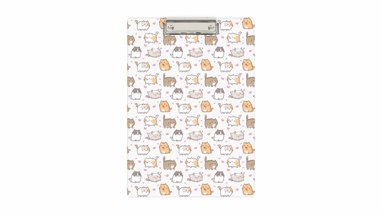 Clipboard A4 PVC Kittens BIURFOL KHN-01-35