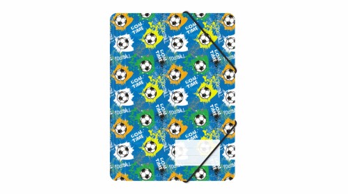 Teczka z gumką A4 PP Football BIURFOL TGN-A4-34