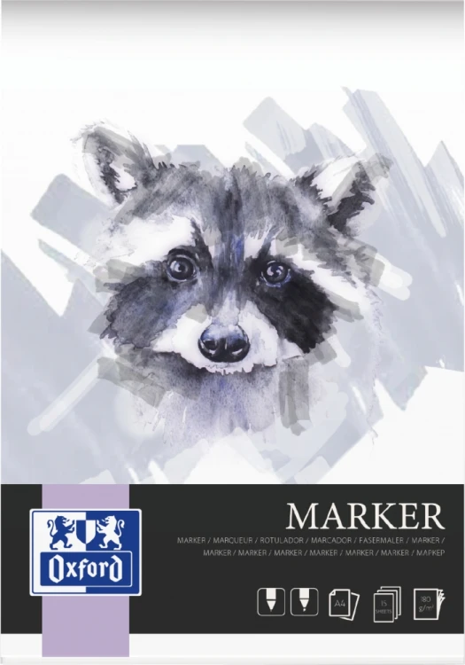 Blok szkicownik A4/15k Marker Oxford HAMELIN 400166104