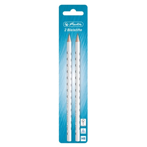 Ołówek drewniany HERLITZ FROZEN GLAM HB blister 2 szt.