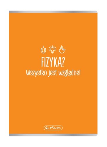 Zeszyt A5/60k kratka Fizyka A 10 HERLITZ 400197999