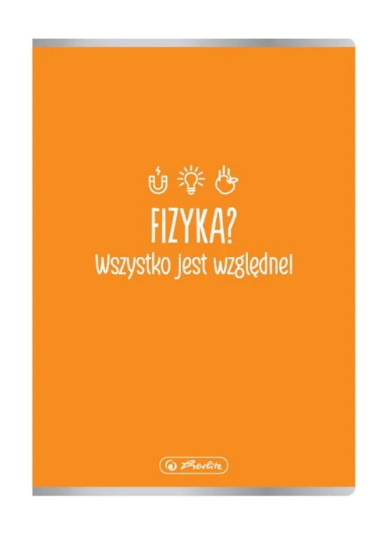 Zeszyt A5/60k kratka Fizyka A 10 HERLITZ 400197999