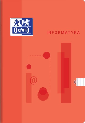 Zeszyt A5/60k kratka Informatyka Oxford A 5 HAMELIN 400175632