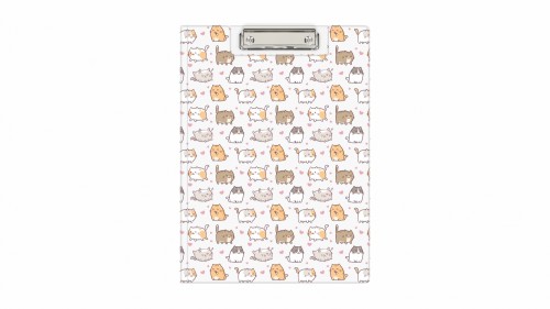 Clipboard A4 PVC zamykany Kittens BIURFOL KHN-04-35