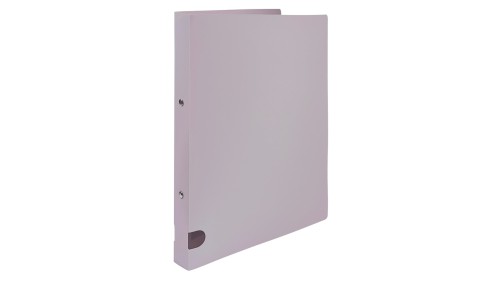 Segregator A4/3 cm 2 ringi PP morandi różowy BIURFOL SEM-A4-01