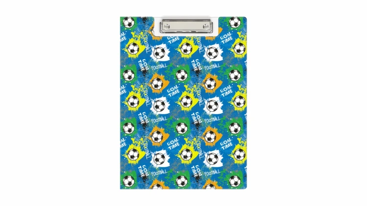 Clipboard A4 PVC zamykany Football BIURFOL KHN-04-34