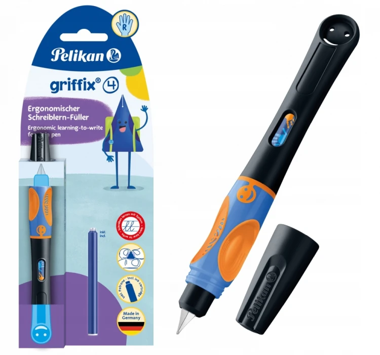 Pióro wieczne Griffix Neon Black PELIKAN 820349