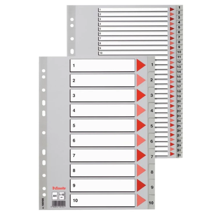 Przekładka A4 Maxi od A-Z alfabet ESSELTE 100129