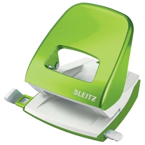 Dziurkacz na 30 kartek zielony LEITZ 5008-10-54