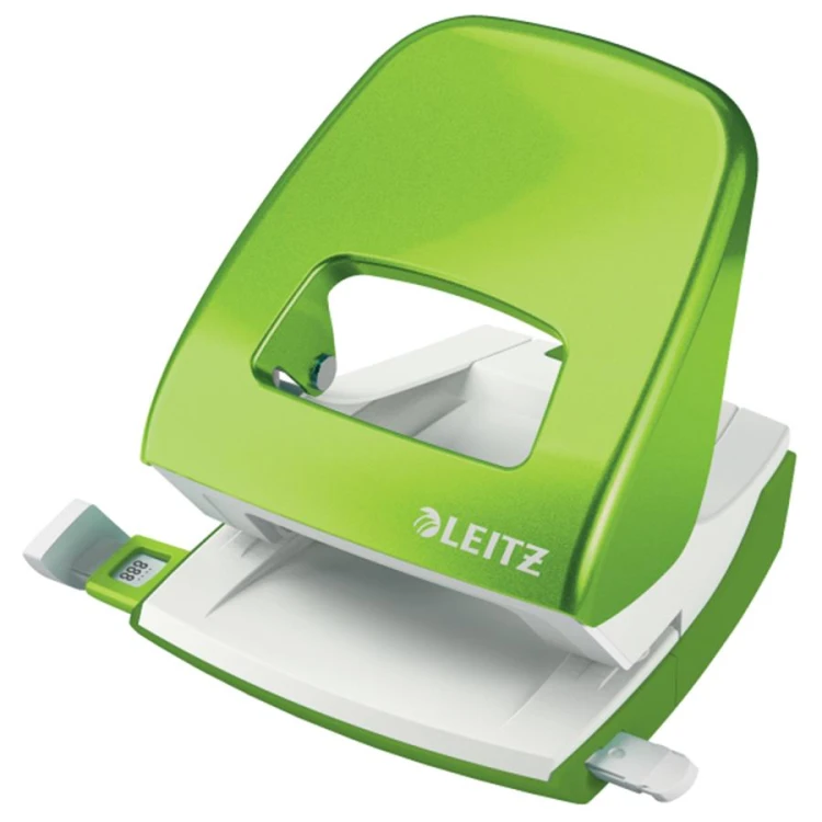 Dziurkacz na 30 kartek zielony LEITZ 5008-10-54