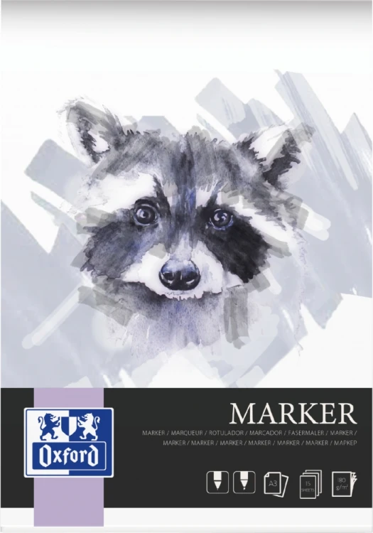 Blok szkicownik A3/15k Marker Oxford HAMELIN 400166105