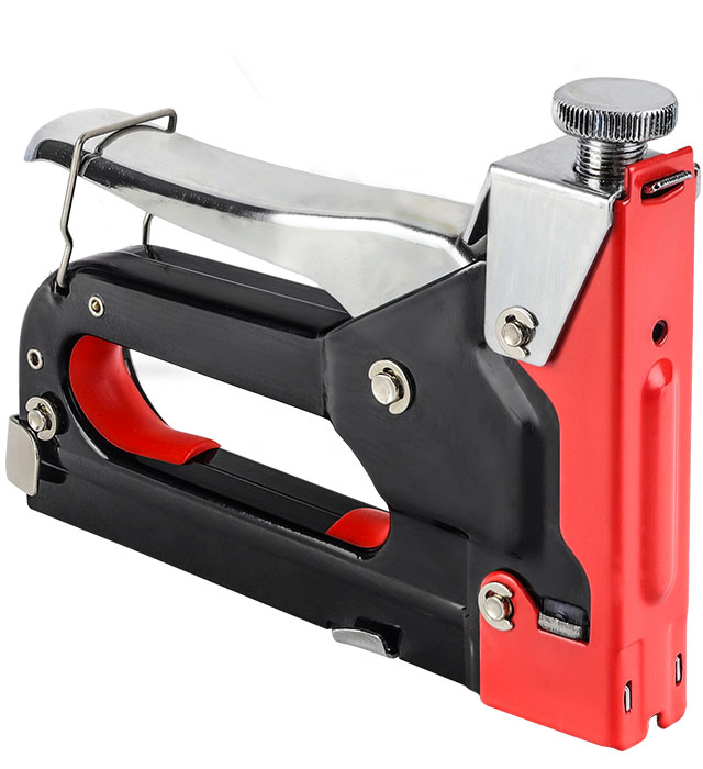 Zszywacz tapicerski taker GRAND GR-T01 czerwony