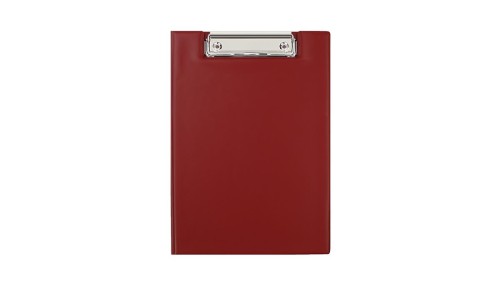 Clipboard A5 PVC zamykany bordowy KH-03-05