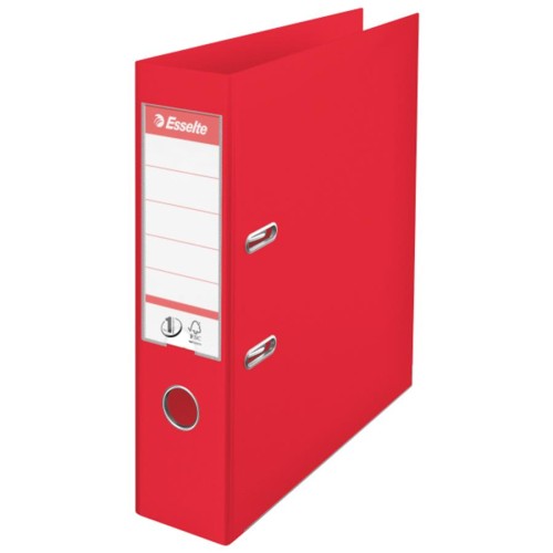 Segregator A4/ 7 cm Vivida czerwony ESSELTE 624068