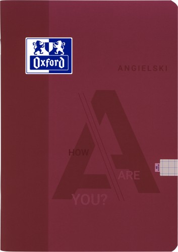 Zeszyt OXFORD J.angielski A4/60k kratka z marginesem