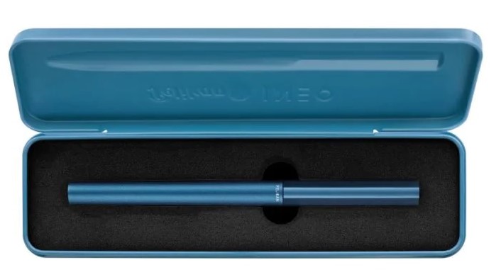 Pióro wieczne met Ineo niebieskie etui met PELIKAN 823661