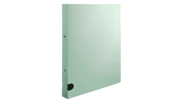 Segregator A4/3 cm 2 ringi PP morandi zielony BIURFOL SEM-A4-03
