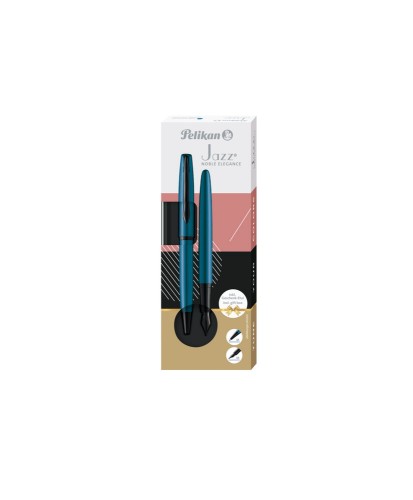 Zestaw PELIKAN JAZZ NOBLE ELEGANCE AQUA: pióro wieczne   długopis