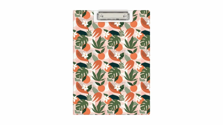 Clipboard A4 PVC zamykany Tropical BIURFOL KHN-04-43
