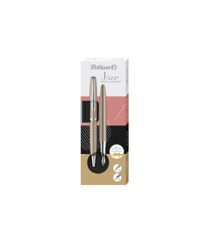 Zestaw PELIKAN JAZZ NOBLE ELEGANCE TAUPE: pióro wieczne   długopis