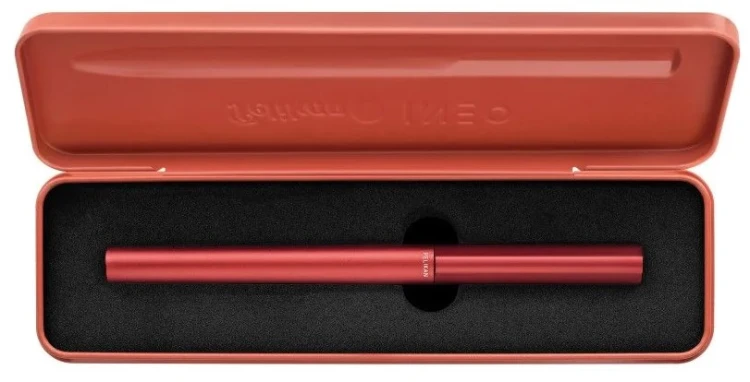Pióro wieczne met Ineo czerwone etui met PELIKAN 823685