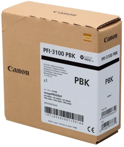 Tusz CANON PFI-3100 PBK - czarny fotograficzny (160 ml)