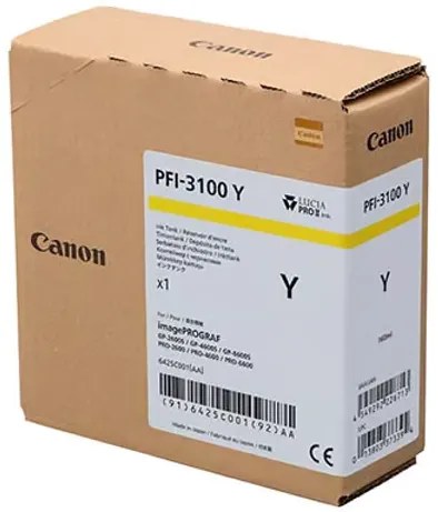 Tusz CANON PFI-3100 Y - żółty (160 ml)