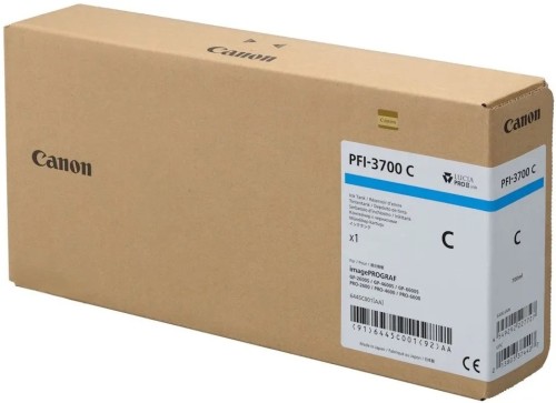 Tusz CANON PFI-3700 C - błękitny (700 ml)