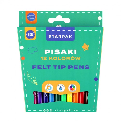 Pisaki 12 kolorów STARPAK 569659