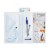 Cyrkiel metalowy plus zestaw geometryczny 4 elementy etui STARPAK 262681 – zdjęcie 4