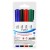 Marker suchościeralny okrągły 4 kolory w etui STARPAK 524558