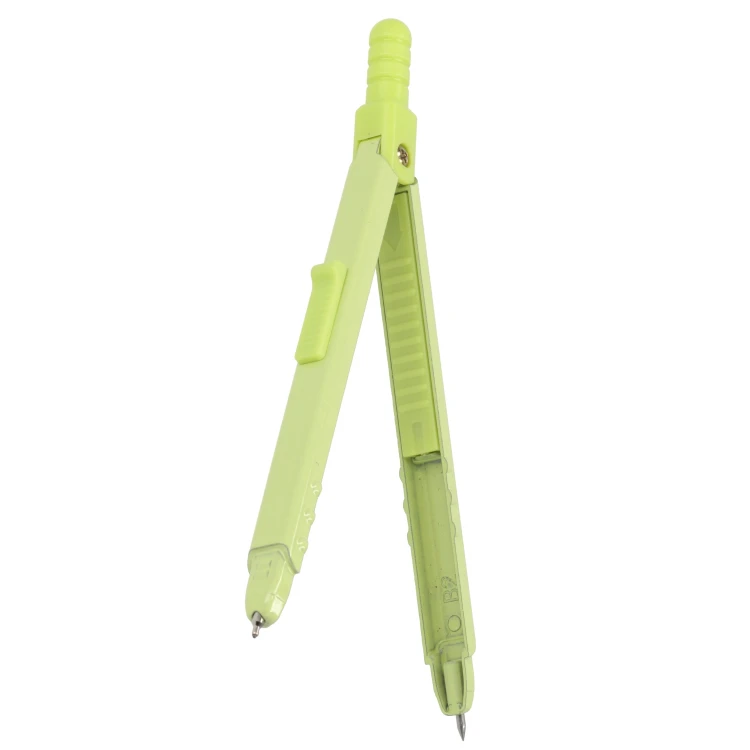Cyrkiel metalowy zamykany plus rysiki seledynowy STARPAK 563025 – zdjęcie 3