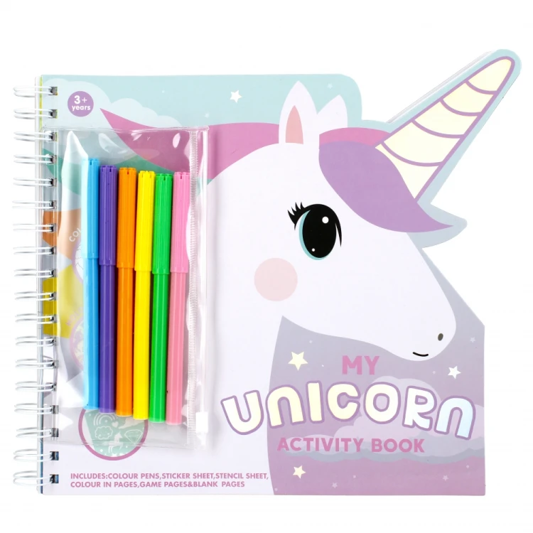 Zestaw kreatywny do kolorowania  pisaki Unicorn STARPAK 497702 – zdjęcie 2