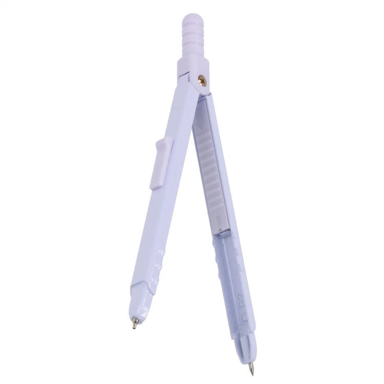 Cyrkiel metalowy zamykany plus rysiki liliowy  STARPAK 563024 – zdjęcie 3