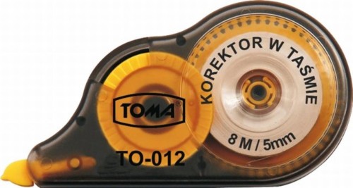 Korektor w tasmie 5MMX8MB TO-012 pbh